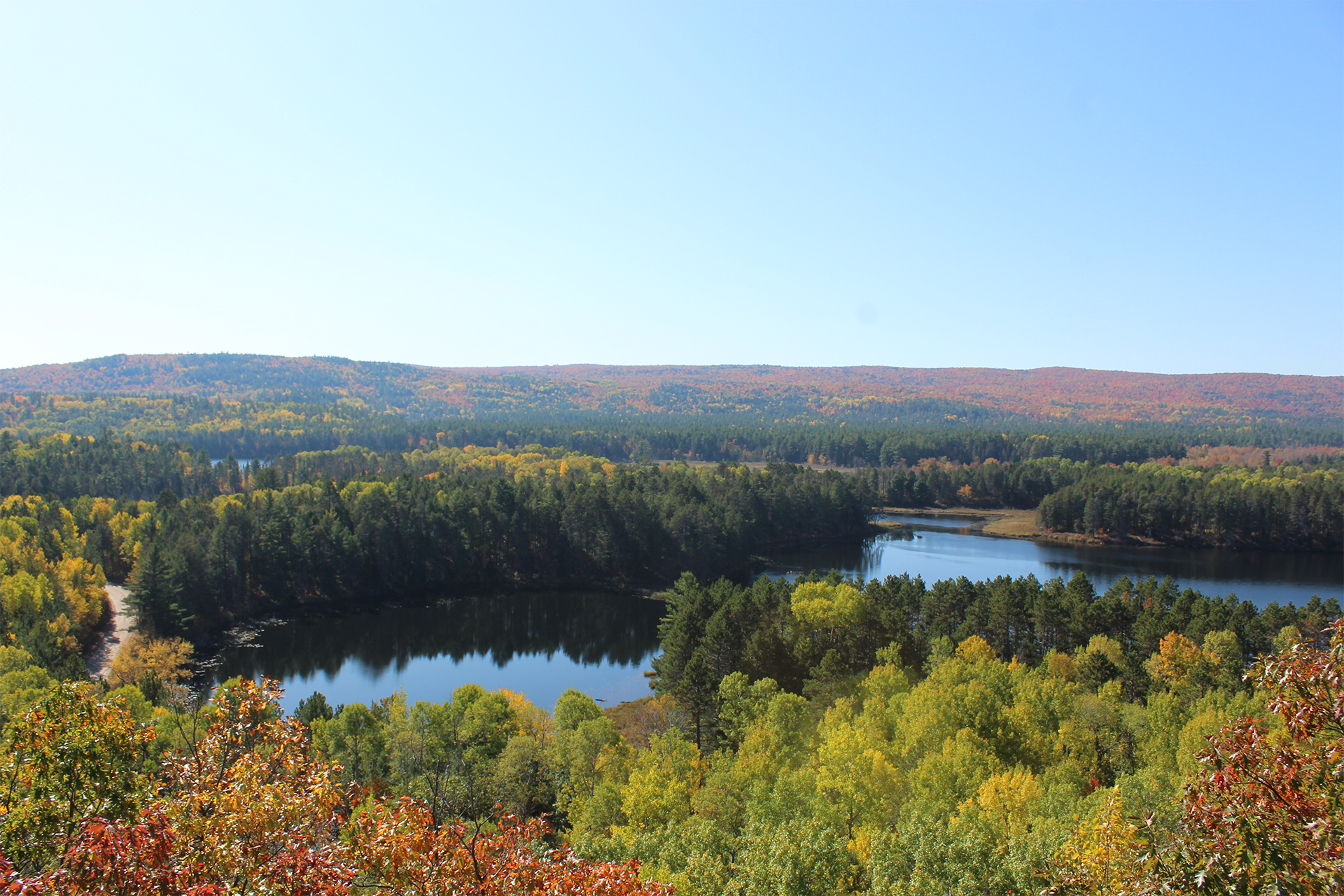 panoramic view of egg rock